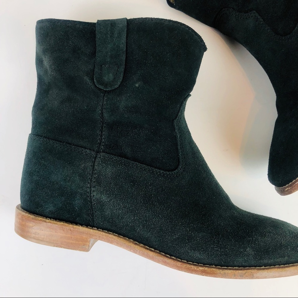 Isabel Marant Etoile Crisi Black Suede Boots - Picture 3 of 8